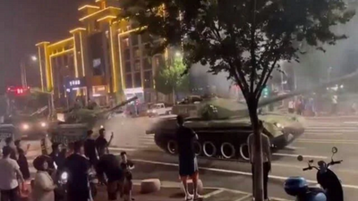 Did China really deploy tanks to suppress protesters in Henan province?