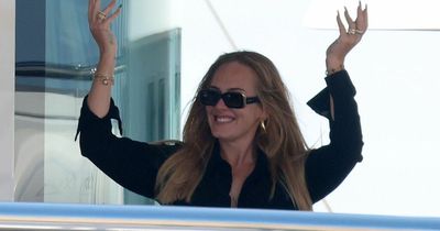 Adele radiates happiness as she holidays in Sardinia aboard super yacht