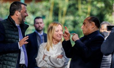 Italy’s far right celebrate Draghi’s downfall and look poised to take power