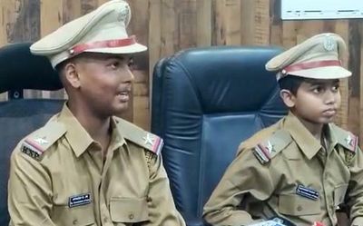 Two Bengaluru boys with cancer get to become Deputy Commissioner of Police for a day