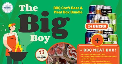 Win the ultimate BBQ bundle with craft beer and a meat pack for summer