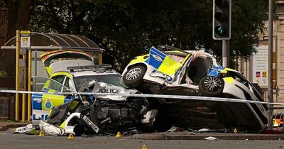 Police officer released from hospital over week after crash