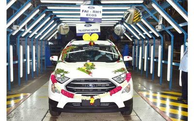 Ford India rolls out last car from its Chennai plant