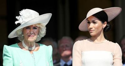 Bombshell claim Camilla asked if Meghan Markle & Harry's son would have 'Ginger Afro'