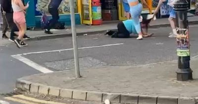 Woman kicked in head as vicious brawl in Laytown, Co Meath captured in chaotic footage