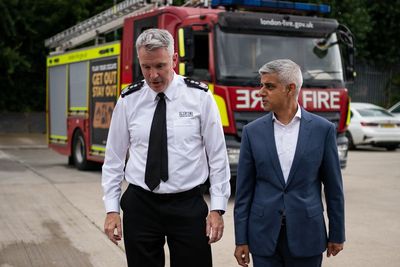 Scale of fires across London during heatwave unprecedented, says brigade chief