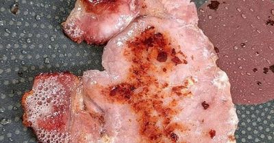 Man mesmerised after frying up bacon rasher shaped almost exactly like the UK