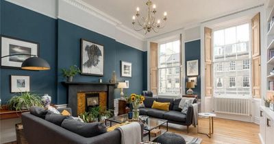 Edinburgh property: Three bed 'elegant' Georgian apartment on sale for under £1m