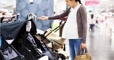 Mum 'in complete shock' after shop sends savage message while shopping for pram