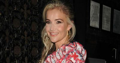 Helen Skelton turns heads in a thigh-high split dress after opening up about 'mum guilt'