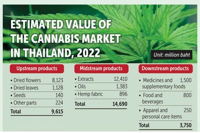 Cannabis valued at B43bn by 2025