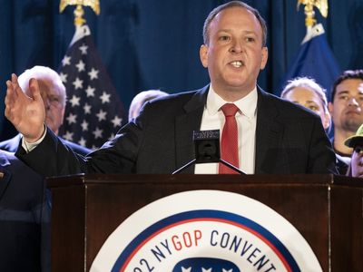 Republican N.Y. governor candidate Lee Zeldin was attacked at an event but not injured