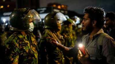 Ally of ousted PM named as Sri Lanka’s new leader as police clear protest site