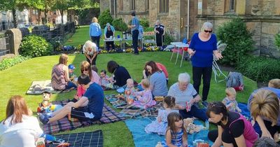 There will be a picnic in the park for Paisley families