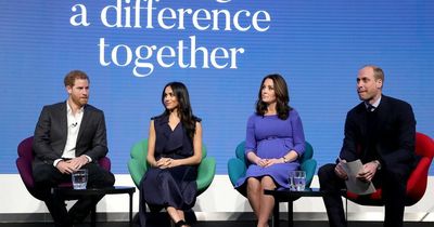 Prince Harry's whispered comment to Meghan Markle at awkward Fab Four meeting