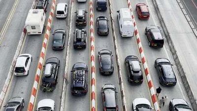 Queues in Dover as holidaymakers head to France