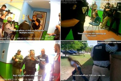Eight pivotal moments in the police response to the Uvalde shooting, captured by officers’ body cameras