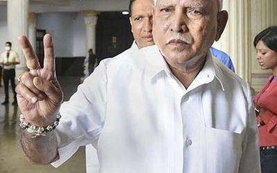 B S Yediyurappa gives up Shikaripura constituency to son Vijayendra