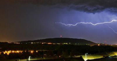 Met Office updates thunderstorm warning for parts of Wales