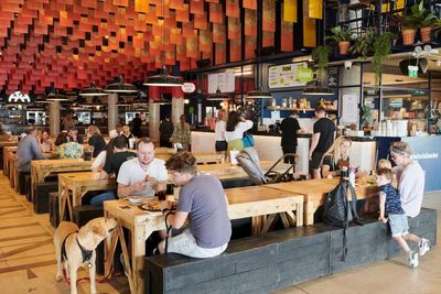 Shelter Hall, Brighton: ‘Far better than a food hall ever tends to be’ – restaurant review