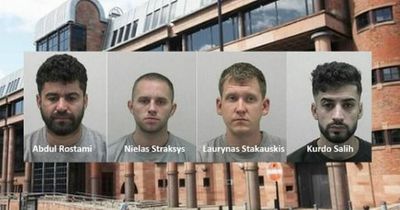 'Abhorrent' kidnappers who dumped victim outside County Durham spa hotel jailed for combined total of 32 years