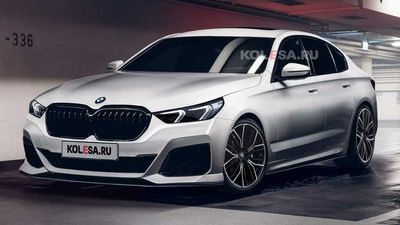 2024 BMW 5 Series Rendered After The New Spy Photos Showing Headlight Design