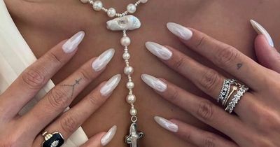 Hailey Bieber's Glazed Donut nails are all over TikTok - here's how to get them