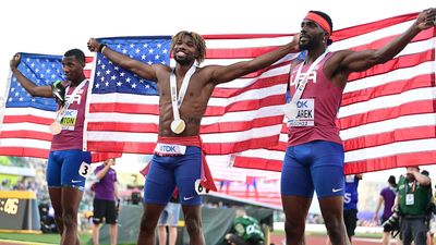 Noah Lyles breaks Michael Johnson's U.S. record that stood since 1996