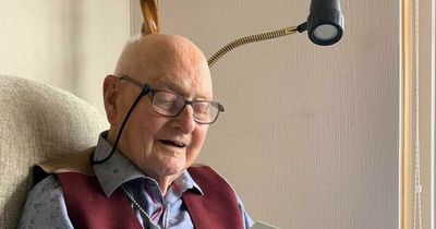 WW2 veteran, 102, says 'art, music and finest wine' are the secrets of a long life