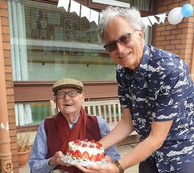 D-Day pilot reveals secret to long life after celebrating 102nd birthday