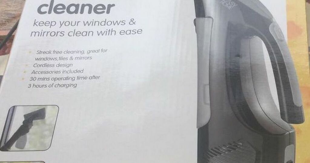 Aldi £20 'window vacuum cleaner' praised for leaving…