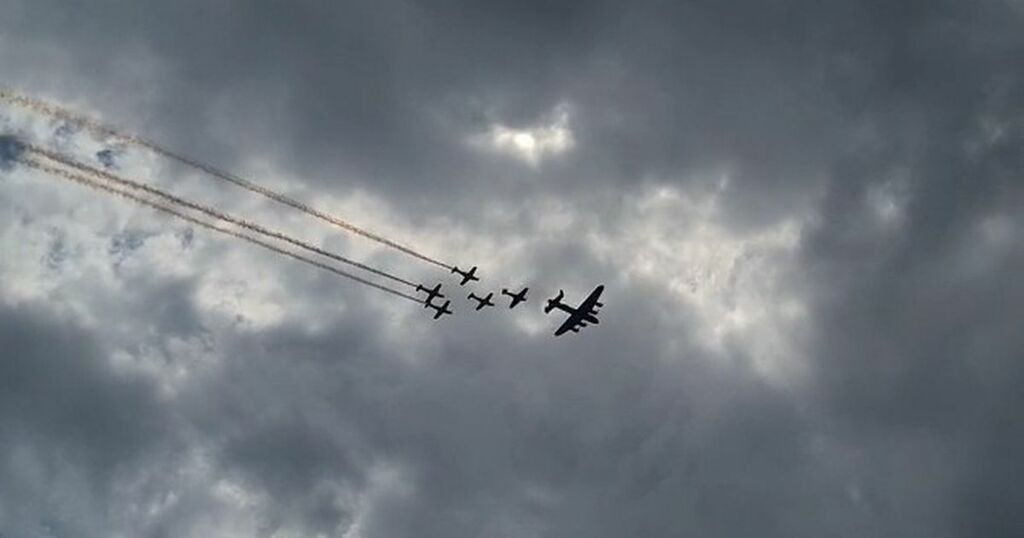 Bray Air Show 2022: Footage shows jets rehearse across…