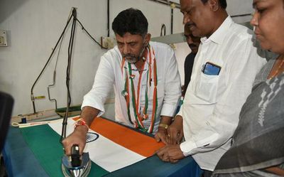 D.K. Shivakumar condemns amendment to flag code