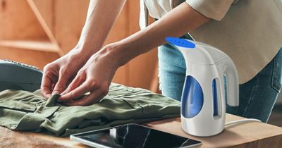 Shoppers say this £25 handheld clothes steamer ‘works wonders’ - and it’s on sale