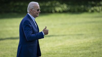 Biden's doctor: President's COVID symptoms "have improved"