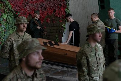 Bravery of Azovstal defenders recalled at Kyiv funeral