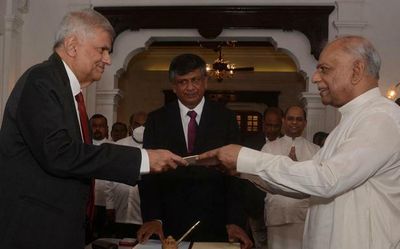 Dinesh Gunawardena sworn in as Sri Lanka Prime Minister