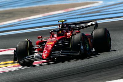 F1 French GP: Sainz heads Ferrari 1-2 in second practice