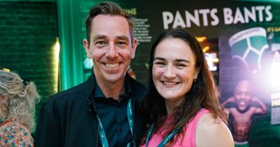 Ryan Tubridy and Joe Duffy step out to support RTE colleague Tommy Tiernan as he kicks off Paddy Power Comedy Festival