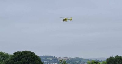 Man hit by car and airlifted to hospital with serious injuries in Leeds