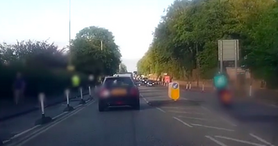 Edinburgh Deliveroo driver filmed on wrong side of road as police investigate