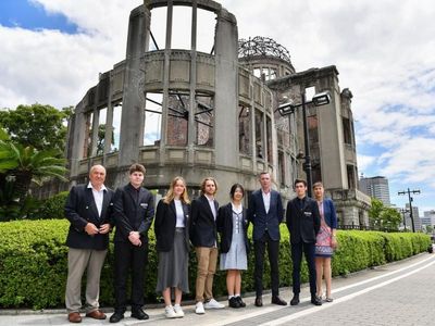NSW students mark tragic Hiroshima history