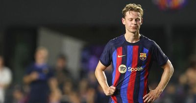 Gary Neville jokes about Manchester United pursuit of Frenkie de Jong as transfer saga continues