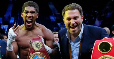 Eddie Hearn binned letter about Anthony Joshua before heavyweight became star