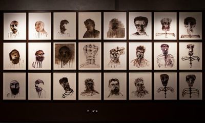 ‘He could not expel the trauma’: Sidney Nolan’s Auschwitz paintings revealed in landmark show