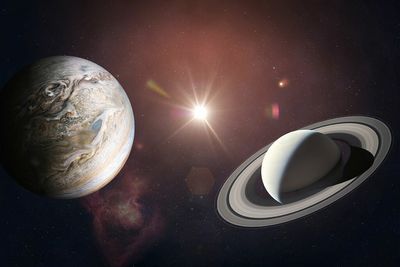Why Saturn has rings and Jupiter doesn't