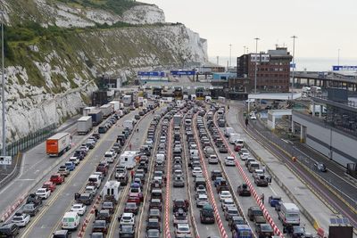 UK calls on France to act as travellers face more delays and gridlock at Dover