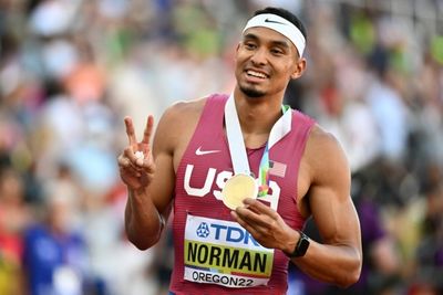 American Michael Norman wins world 400m gold
