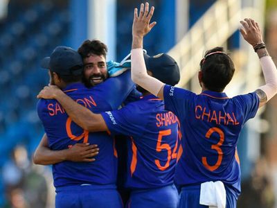 Sports: India beats West Indies by three runs in last-ball thriller; take 1-0 lead in ODI series