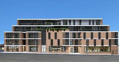 Proposal for apartments and commercial space on Brunker Road
